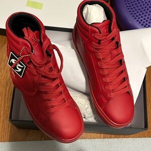 FUEGO 🔥 Red High-Top DANCE 💃 Sneakers